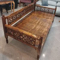 تخت سنتی چوبی گره چینی گیلان