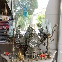 آینه شمعدان جنس آلیاژ