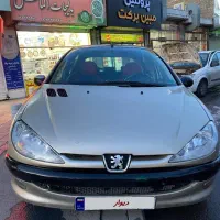 پژو ۲۰۶ مدل ۸۳ در حد خشک