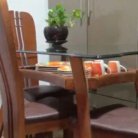 میز نهارخوری باسه صندلی