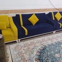 مبل ۷ نفره همراه با یه کاناپه ۳ نفره