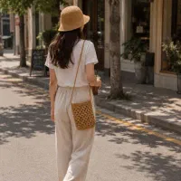 تخفیف ویژه هفته کارآفرین کیف و کلاه رافیا و هدپیس