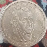 سکه یک دلاری ایالات متحده آمریکا|کلکسیون سکه، تمبر، اسکناس|زنجان, |دیوار