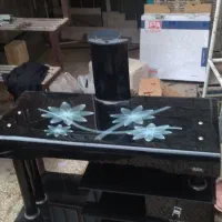 میز تلویزیون ۳۲ اینچ شیشه‌ای