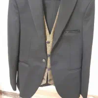 کت و شلوار مردانه مشکی ..سایز ۴۶