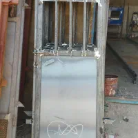 درب حیاط نرده نفر رو پارکینگ چارچوب خرپشته اسانسور|مصالح و تجهیزات ساختمان|ری, بازار آهن|دیوار