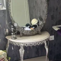 آینه شمعدون|بوفه، ویترین، کنسول|رشت, جانبازان|دیوار