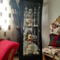 مبل ۷ نفره ۲تا صندلی زیبا و میز وسط و عسلی وآباژور|مبلمان خانگی و میز عسلی|خرم‌آباد, |دیوار