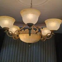 لوستر ۵ شاخه|لوستر و چراغ آویز|ری, فیروزآبادی|دیوار