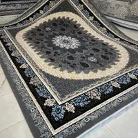 فرش ۱۲ متری سرمه ای فیلی نقره ای|فرش|اصفهان, دوطفلان|دیوار