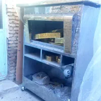 منقل زغالی ۱ و ۶۰ سانتی متری دارای دو فن