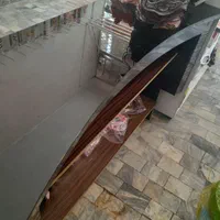 میزکارکرده سالم بدون پوسیدگی رویه شیشه ای|میز تلویزیون|مشهد, کوی سیدی|دیوار