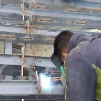 جوشکاری سیار ساختمان تیر آهن
