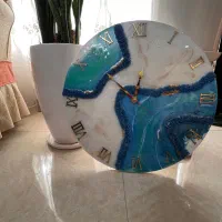 ساعت دیواری رزین اقتصادی (تک و عمده )