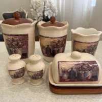 پاسماوری سرامیکی درب چوبی