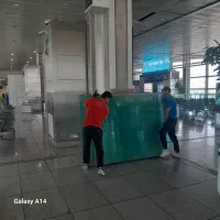 حمل ونصب شیشه  سنگ و سرامیک اسلب تمامی مناطق|خدمات حمل و نقل|تهران, الهیه|دیوار