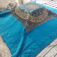 لحاف کرسی|رختخواب، بالش، پتو|قم, امامزاده ابراهیم|دیوار