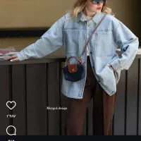 کت جین ترک اورکت بلند دانشجویی کت‌کتان نونونو