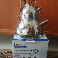 کتری و قوری استیل master