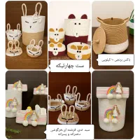 فروش انواع سبدهای قیطان و مکرومه بافی|صنایع دستی و سایر لوازم تزئینی|کرج, فاز ۳ گوهردشت|دیوار