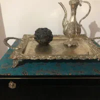 چمدان تزیینی -سینی -گلاب پاش