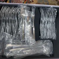 سرویس ۳۳ پارچه قاشق و چنگال ناب استیل آکبند|ظروف سرو و پذیرایی|قرچک, زیبا شهر|دیوار