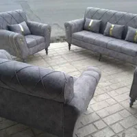 مبل ۷نفره|مبلمان خانگی و میز عسلی|صدرا-فارس, فاز ۱|دیوار