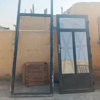 درب و پنجره آلومینیومی با شیشه|مصالح و تجهیزات ساختمان|فولادشهر, C4|دیوار