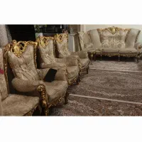 مبل هفت نفره با میزغذاخوری دو نفره ست مبل