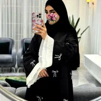 عبای پینترستی لیدوما با کرپ الیزه درجه ۱|لباس|یزد, |دیوار