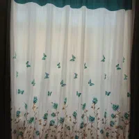 پرده ساتن|پرده، رانر، رومیزی|یزد, |دیوار