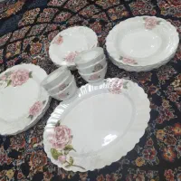 سرویس آرکوپال 25پارچه نو بسته بندی با کارتن|ظروف سرو و پذیرایی|گرگان, |دیوار