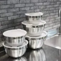 لگن استیل درب دار yyi اورجینال