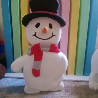 ماکت آدم برفی و انار