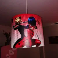 پرده و لوستر و آباژور و لیوان دختر کفشدوزکی|اسباب و اثاث بچه|تهران, مینیسیتی (شهرک نفت)|دیوار