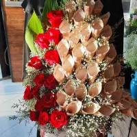 دسته گل پول|گل مصنوعی|نقده, |دیوار