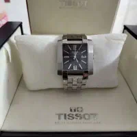 ساعت تیسوت اصل سوئیس مردانه مشکی|ساعت|ساوه, |دیوار