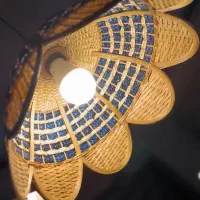 لوستر حصیری کد۱۲۴