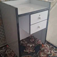 میز کار چرخ دار-جنس ام دی اف