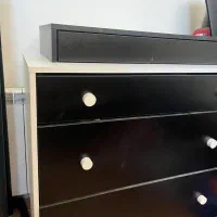 دراور میز آرایش با آینه