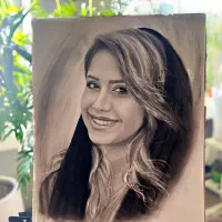 طراحی چهره و نقاشی سیاهقلم
