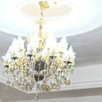 لوستر برنز|لوستر و چراغ آویز|کهریزک, |دیوار