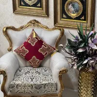 مبلمان استیل مبل سلطنتی و ناهارخوری نو|مبلمان خانگی و میز عسلی|تهران, شمسآباد|دیوار