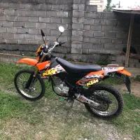 موتور تریل 200طرح ktm