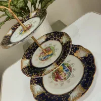 سه عدد خرما خوری گل پنبه ای|ظروف سرو و پذیرایی|رشت, معلم|دیوار