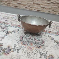 سطل آشغال وآجیل خوری مسی|کلکسیون اشیاء عتیقه|ورامین, ریحان آباد|دیوار