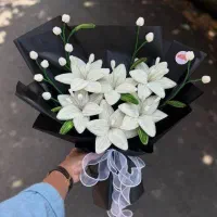 گل لیلیوم دست ساز برای یلدا ولنتاین روز پدر|گل مصنوعی|تبریز, |دیوار