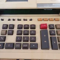 ماشین حساب شارپ sharp|دفتر کار|رباطکریم, رباطکریم|دیوار