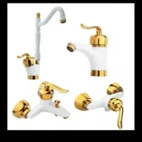 پک 6تیکه شیرآلات قاجاری مارک البرز|مصالح و تجهیزات ساختمان|بندر گناوه, |دیوار