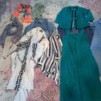 تعدادی مانتومجلسی شال سارافون باکت